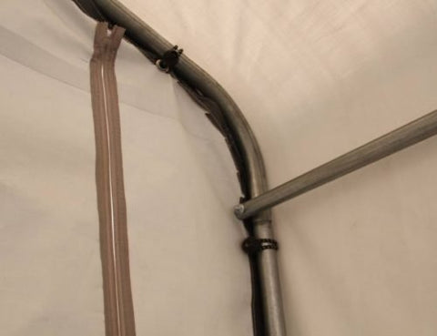 Roof and Frame Detail – Trussed Steel Structure