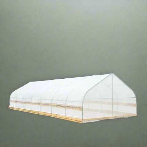 "Large Walk-In Tunnel Greenhouse with Heavy-Duty Metal Frame"
"12x30 FT and 12x20 FT Greenhouses for Plant Growth and Protection"
"Durable Steel Frame Greenhouse with UV-Resistant Cover"