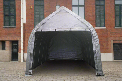 13x20 FT Waterproof Vehicle Carport Shelter with Roll-Up Entry – Model 613512