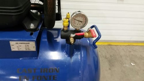NEW 15HP GAS AIR COMPRESSOR 66 GAL TANK ELECTRIC START HEAVY DUTY PORTABLE INDUSTRIAL UNIT - with 39 GALLON 13HP | Sold by Uncle Wiener's Wholesale