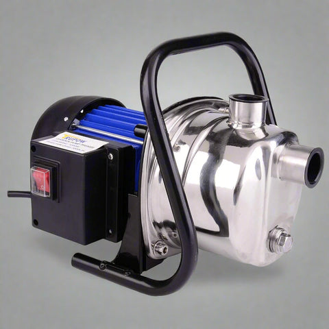Shallow Well Jet Pump with Carry Handle – 1.6 HP Copper Motor & Stainless Body