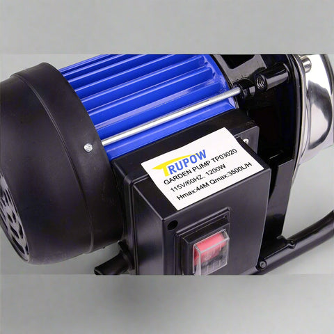 TP3020 Jet Water Pump – Retail Packaging and User Manual Included