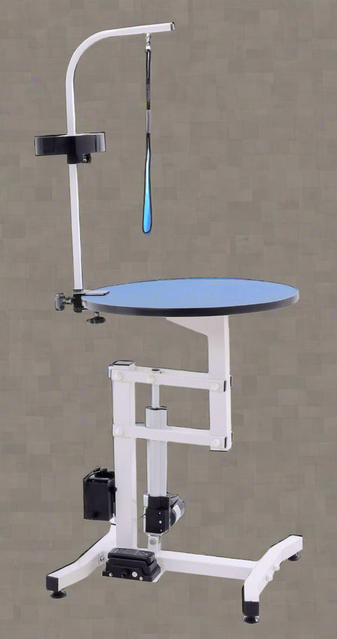 2 FT Pet Grooming Table – Stainless Steel Frame with Silicone Top
Adjustable Pet Grooming Table with Hydraulic Lift
Compact Electric Pet Grooming Table for Small Dogs