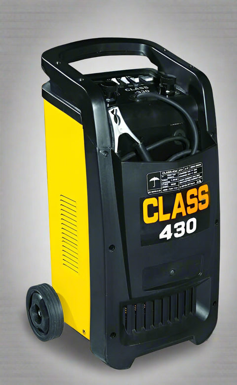 "Heavy-duty wheeled 12V/24V battery jump starter for trucks and vans"
"Compact 2-in-1 12V 24V battery charger with auto shutoff timer"