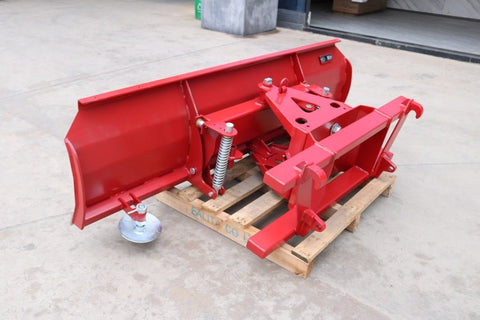 "2-Way Bendall Hydraulic Snow Blade 102 Inch for John Deere Tractors"
"Heavy Duty 118 Inch Hydraulic Snow Blade for John Deere Global Mount"
"Hydraulic Snow Blade Attachment Red for Tractor Snow Clearing"