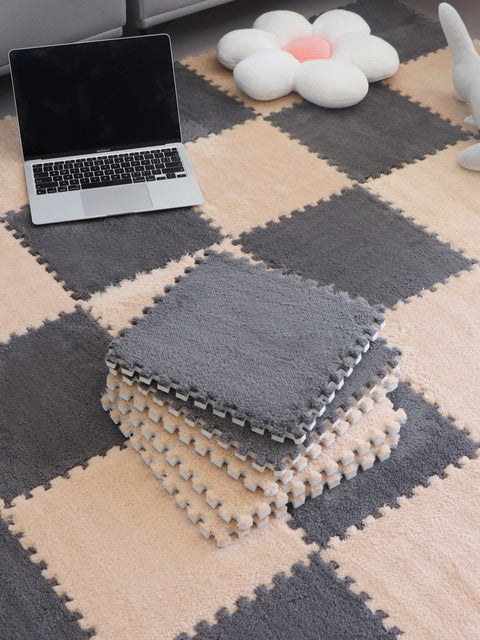 Gray & White Plush EVA Foam Tiles β 172 Sq Ft
Soft Interlocking Floor Mats for Home & Nursery
Modern Gray White Foam Mat Set β 21.5 Sq Ft
Cushioned EVA Foam Floor Tiles with Plush Surface
