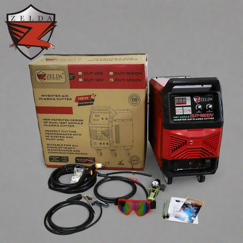 “CUT120DV heavy-duty plasma cutter front view red”
“3-phase digital CNC-ready plasma cutting machine”
“Industrial metal cutter with 30mm max cutting thickness”
“Portable heavy-duty 220V 440V plasma cutter CUT120DV”