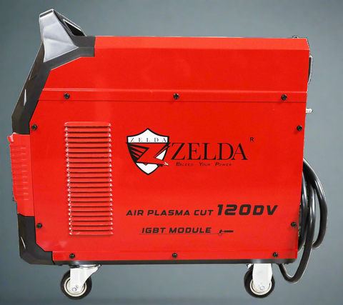 “CUT120DV heavy-duty plasma cutter front view red”
“3-phase digital CNC-ready plasma cutting machine”
“Industrial metal cutter with 30mm max cutting thickness”
“Portable heavy-duty 220V 440V plasma cutter CUT120DV”