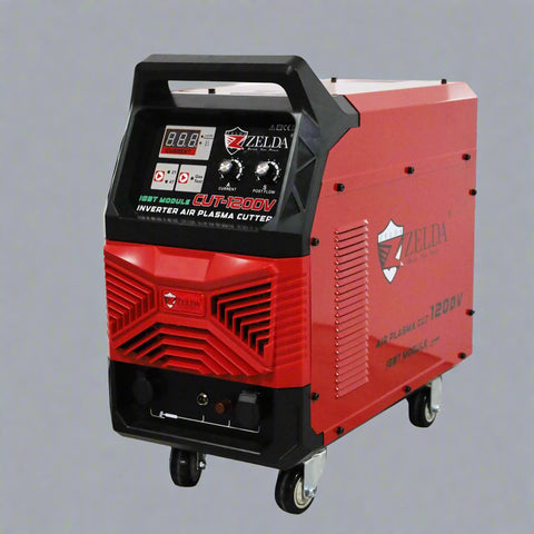 “CUT120DV heavy-duty plasma cutter front view red”
“3-phase digital CNC-ready plasma cutting machine”
“Industrial metal cutter with 30mm max cutting thickness”
“Portable heavy-duty 220V 440V plasma cutter CUT120DV”