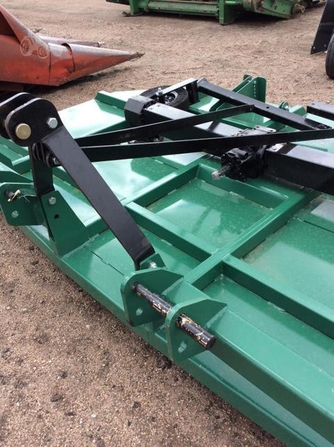 10 FT 3-Point Rotary Cutter Mower – Green Deck Side View
12 FT Industrial Rotary Cutter with PTO Drive – Front Angle
Heavy-Duty Tractor Rotary Mower – 3-Point Hitch Setup
Rotary Cutter Attachment for Farm Tractors – Underside Blades
Industrial Brush Cutter Mower – Rear Deck and Tires