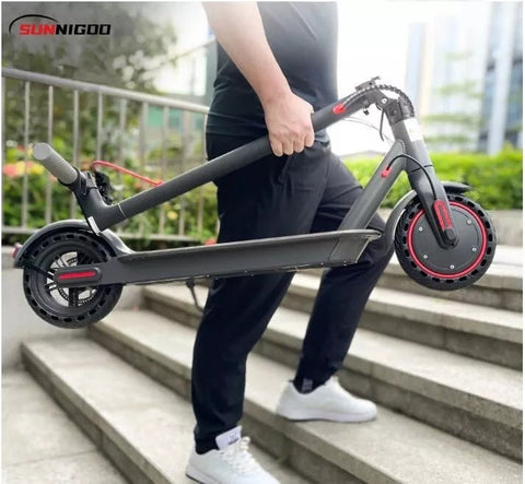 New 350W Electric Scooter – 30KM Range, LCD Display, App Control, Foldable Design, 30kmh 3848581 - with | Sold by Uncle Wiener's Wholesale