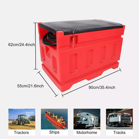 New 48 Gallon Fuel Transfer Tank with Pump – Gas & Diesel – Heavy Duty YHM180G - Fuel Pump with | Sold by Uncle Wiener's Wholesale