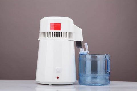 New 4L Countertop Water Distiller – 750W Stainless Steel Purifier for Home & Office Use S0615 - with | Sold by Uncle Wiener's Wholesale
