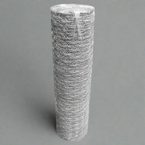 "5 FT x 100 FT Chicken Poultry Wire Fence Roll 320635"
"20 Gauge Hexagonal Wire Mesh for Poultry and Gardens"
"Durable Galvanized Chicken Wire Fence for Outdoor Use"