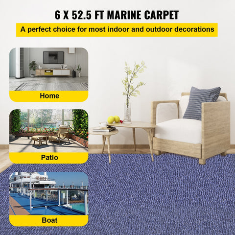 Waterproof marine carpet roll – 6 ft x 52.5 ft, deep blue
Boat deck carpet – non-slip outdoor marine-grade flooring
UV-resistant blue outdoor carpet for patio and marine use
Easy install marine carpet – cuttable and ribbed texture