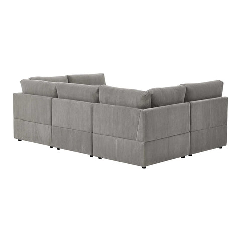 6-Piece Corduroy Sectional Sofa in Dark Gray – Front View
Modular Living Room Sofa Set with Plush Ribbed Upholstery
Light Gray Corduroy Sectional Sofa – Modern Design
Configurable Corduroy Sectional Couch – 6 Pieces
Contemporary Plush Sofa with Deep Seating for Living Room