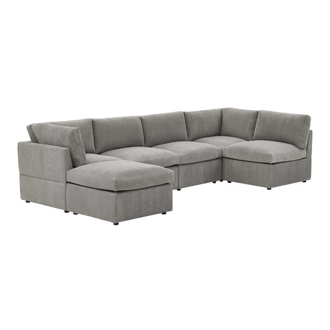 6-Piece Corduroy Sectional Sofa in Dark Gray – Front View
Modular Living Room Sofa Set with Plush Ribbed Upholstery
Light Gray Corduroy Sectional Sofa – Modern Design
Configurable Corduroy Sectional Couch – 6 Pieces
Contemporary Plush Sofa with Deep Seating for Living Room