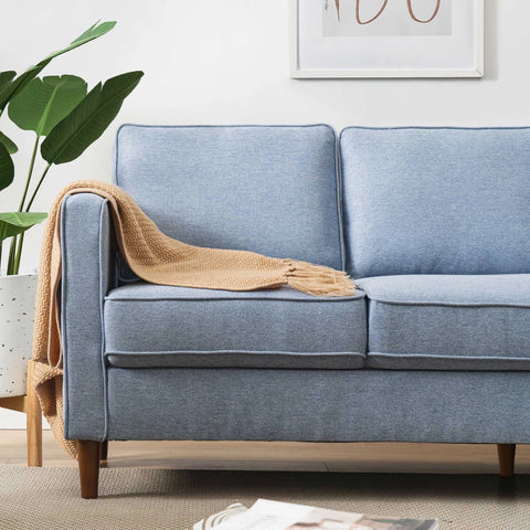 78” Modern Square Arm Couch – Front Room Setup
Dusty Blue Square Arm Sofa – Minimalist Interior
Armrest Storage Pockets on Modern Sofa – Close-Up
Side Angle of Compact 3-Seater Couch
Contemporary Sofa with Solid Wood Frame – Living Room View