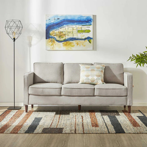 78” Modern Square Arm Couch – Front Room Setup
Dusty Blue Square Arm Sofa – Minimalist Interior
Armrest Storage Pockets on Modern Sofa – Close-Up
Side Angle of Compact 3-Seater Couch
Contemporary Sofa with Solid Wood Frame – Living Room View