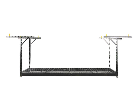 "8 FT x 4 FT Adjustable Ceiling Storage Rack for Garage Organization"
"Heavy-Duty Ceiling Mounted Storage Rack CSR48G"
"Garage Overhead Storage Rack with Adjustable Height"