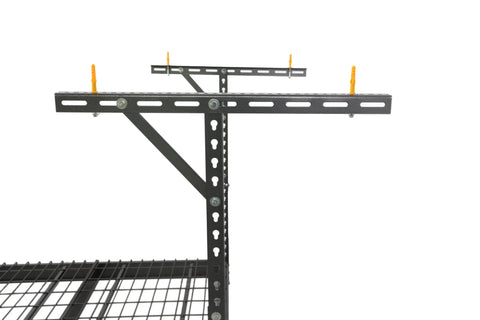 "8 FT x 4 FT Adjustable Ceiling Storage Rack for Garage Organization"
"Heavy-Duty Ceiling Mounted Storage Rack CSR48G"
"Garage Overhead Storage Rack with Adjustable Height"