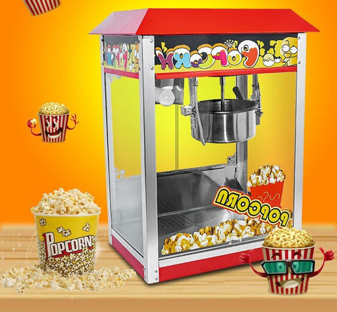 "8 Oz Tabletop Popcorn Machine for Home and Commercial Use"
"Durable 8 Oz Popcorn Maker with Stainless Steel Kettle"
"Portable Popcorn Machine for Movie Nights and Events"