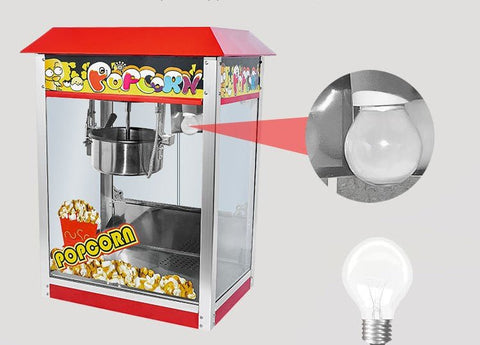 "8 Oz Tabletop Popcorn Machine for Home and Commercial Use"
"Durable 8 Oz Popcorn Maker with Stainless Steel Kettle"
"Portable Popcorn Machine for Movie Nights and Events"