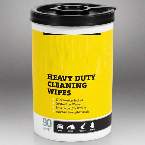 NEW 90 PCS HEAVY DUTY MULTI SURFACE CLEANING WIPES - with Single Tub | Sold by Uncle Wiener's Wholesale