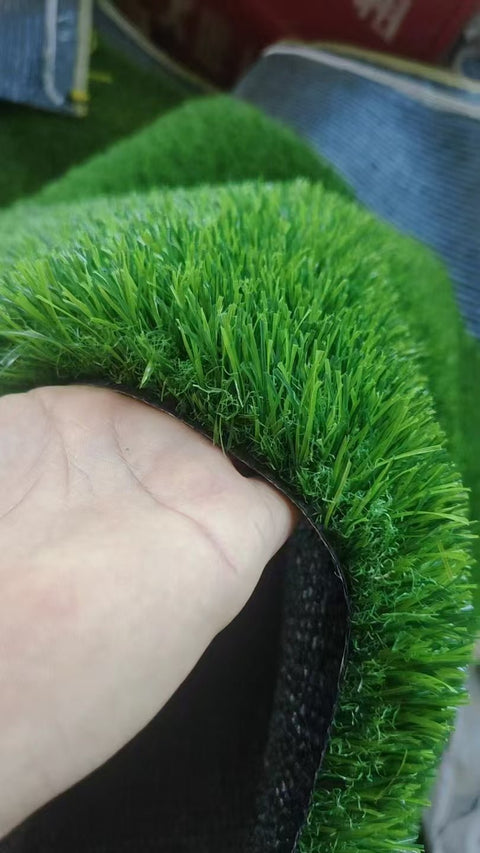 Artificial grass rug 6.56x9.84 ft on patio
Close-up of 3cm pile height synthetic grass fibers
Drainage backing of turf mat
Green outdoor turf rug used on balcony
Realistic fake grass rug for backyard or indoor use