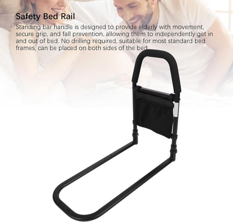 Bed Assist Rail Full Product View with Grip
Medical Bed Safety Bar – Side Angle
Adjustable Bed Rail with Stability Base
Bed Assist Rail Installed – Lifestyle Photo