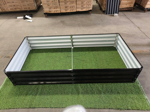 Modern Black Steel Raised Garden Bed for Vegetables and Flowers
Durable Rectangle Outdoor Planter with Rust-Resistant Coating
Heavy-Duty Black Steel Garden Bed for Backyard Growing
