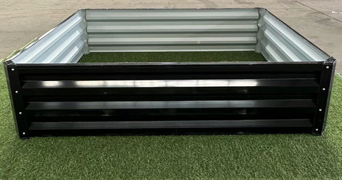 Modern Black Steel Raised Garden Bed for Vegetables and Flowers
Durable Rectangle Outdoor Planter with Rust-Resistant Coating
Heavy-Duty Black Steel Garden Bed for Backyard Growing