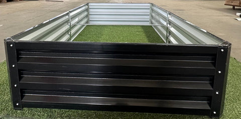 Modern Black Steel Raised Garden Bed for Vegetables and Flowers
Durable Rectangle Outdoor Planter with Rust-Resistant Coating
Heavy-Duty Black Steel Garden Bed for Backyard Growing