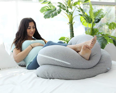 New C - Shaped Pregnancy Pillow – Memory Foam Full Body Maternity Support Pillow 74BPL - with | Sold by Uncle Wiener's Wholesale