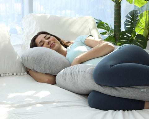 New C - Shaped Pregnancy Pillow – Memory Foam Full Body Maternity Support Pillow 74BPL - with | Sold by Uncle Wiener's Wholesale