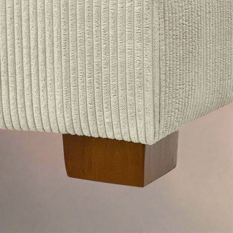 Oversized modular corduroy sofa with ottoman
Gray corduroy sectional sofa
Cream corduroy sofa with plush seating
Custom living room layout with ottoman
Deep seat cozy couch with corduroy fabric