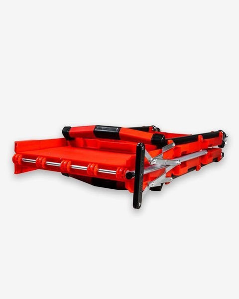 New Foldable 3 - Layer Garage Tool Cart – Heavy - Duty Rolling Storage Trolley with Wheels & Shelves WT235221 - with | Sold by Uncle Wiener's Wholesale