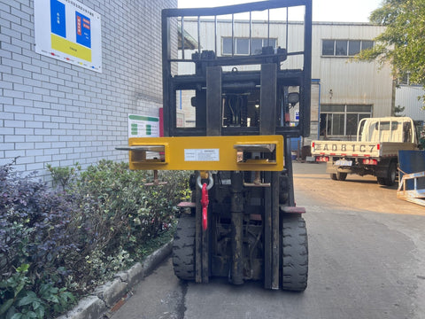 Forklift swivel hoist jib with 2246 lbs lifting capacity
Heavy-duty yellow fork jib attachment for skid steer
Industrial lifting hook for forklift with double fork mount
Forklift attachment swivel hoist powder-coated yellow
Skid steer compatible swivel fork jib for heavy loads