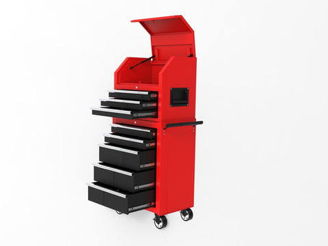 New Heavy - Duty 8 - Drawer Rolling Tool Chest & Cabinet Combo – KN27035 - with | Sold by Uncle Wiener's Wholesale