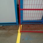Heavy-Duty Galvanized Steel Fence Panel – Construction Safety Barrier