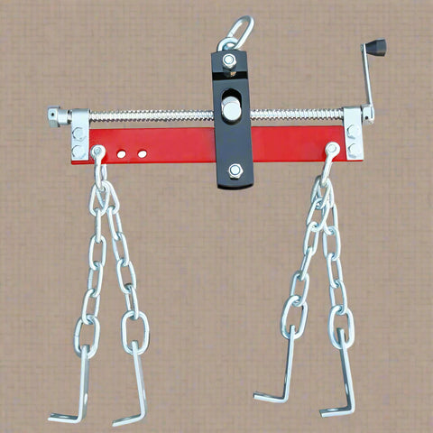 Heavy Duty Engine Hoist Leveler – 1500 LB Capacity Cherry Picker Crane Tool for Garage and Workshop Use