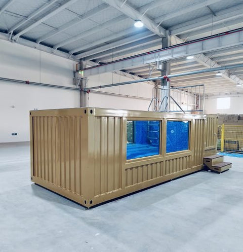 “Modern 20ft sea container pool in backyard with filtration system”
“Indoor 40ft shipping container swimming pool with viewing glass”
“Above-ground modular pool built from repurposed shipping container”