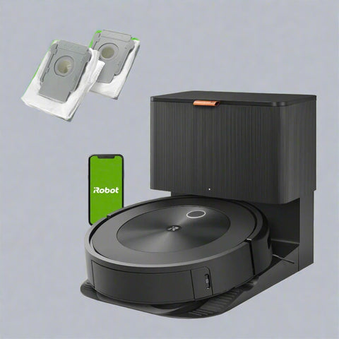 “iRobot Roomba J8+ robot vacuum with self-emptying dock and bonus bags”
“Smart mapping and precision cleaning robot vacuum for pets”
“Roomba J8 Plus with automatic dirt disposal and extra bags”
“Top view of Roomba J8+ cleaning hardwood floors”
“Roomba J8+ smart obstacle-avoiding robot vacuum system”