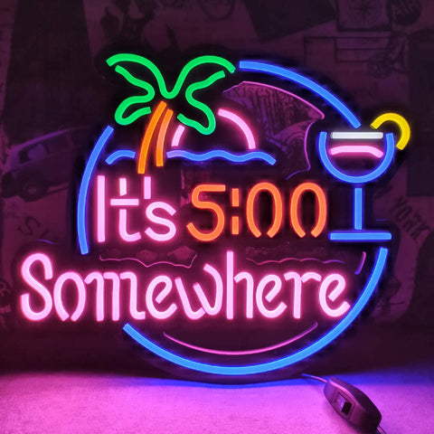 LED Neon Wall Signs – Fun USB-Powered Designs for Man Cave, Game Room, and Bar Decor