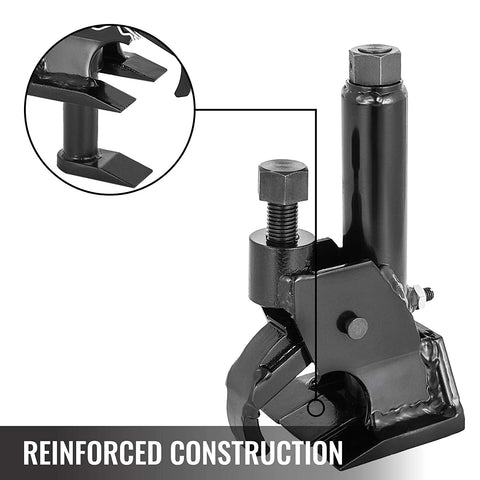 Manual hydraulic tire bead breaker tool in black – Model S1182
Portable tire bead breaker for trucks, buses, ATVs – Model S1182
Heavy-duty bead breaker with compact frame for field repair