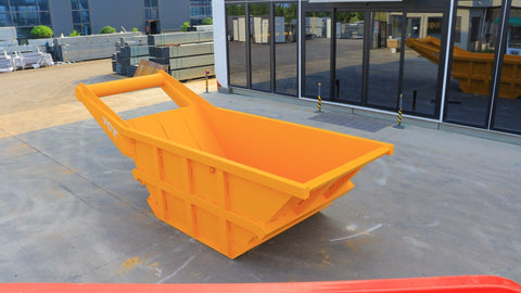 Heavy-Duty Material Hopper – Steel Skip Bin for Construction – 5 to 12 Yard
