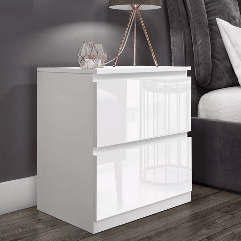 “White high gloss 2-drawer bedroom dresser”
“Black modern drawer chest with glossy finish”
“Modern white storage cabinet in bedroom setting”
“High gloss 8-drawer dresser for large storage”
“Contemporary white and black dressers for bedrooms”