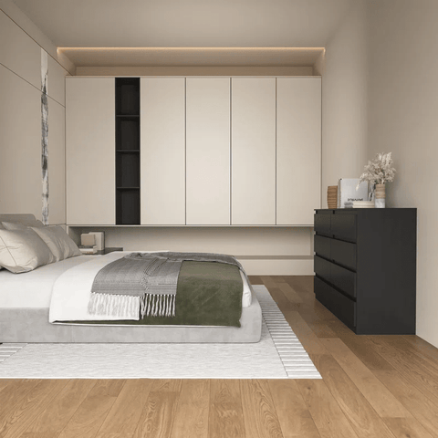 “White high gloss 2-drawer bedroom dresser”
“Black modern drawer chest with glossy finish”
“Modern white storage cabinet in bedroom setting”
“High gloss 8-drawer dresser for large storage”
“Contemporary white and black dressers for bedrooms”