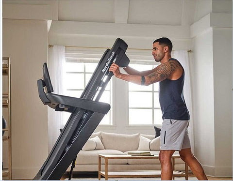 New NordicTrack T Series 9 Treadmill – 3.6 CHP Motor, SpaceSaver Design & SelectFlex Cushioning NTL15725 - with | Sold by Uncle Wiener's Wholesale
