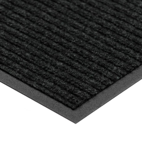 Heavy-duty commercial rubber entrance mat for outdoor use
Textured black rubber doormat for front doors
Non-slip ribbed door mat in high-traffic area
Durable rubber mat used at office entryway
Multiple size rubber mats for commercial buildings